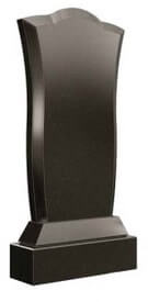 Модель памятника №97 вертикальный, современный, прямоугольный, женский